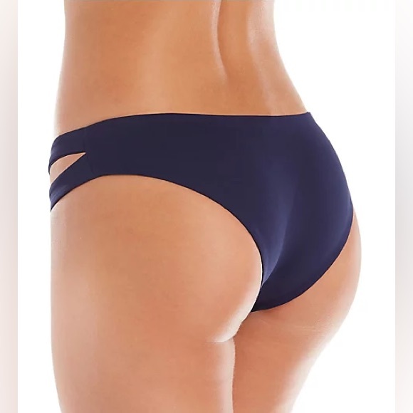 L*Space Full Cut Blue Swim Bottoms - Picture 3 of 8